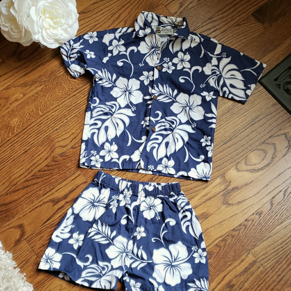 Hawaiian Kids 2T Set